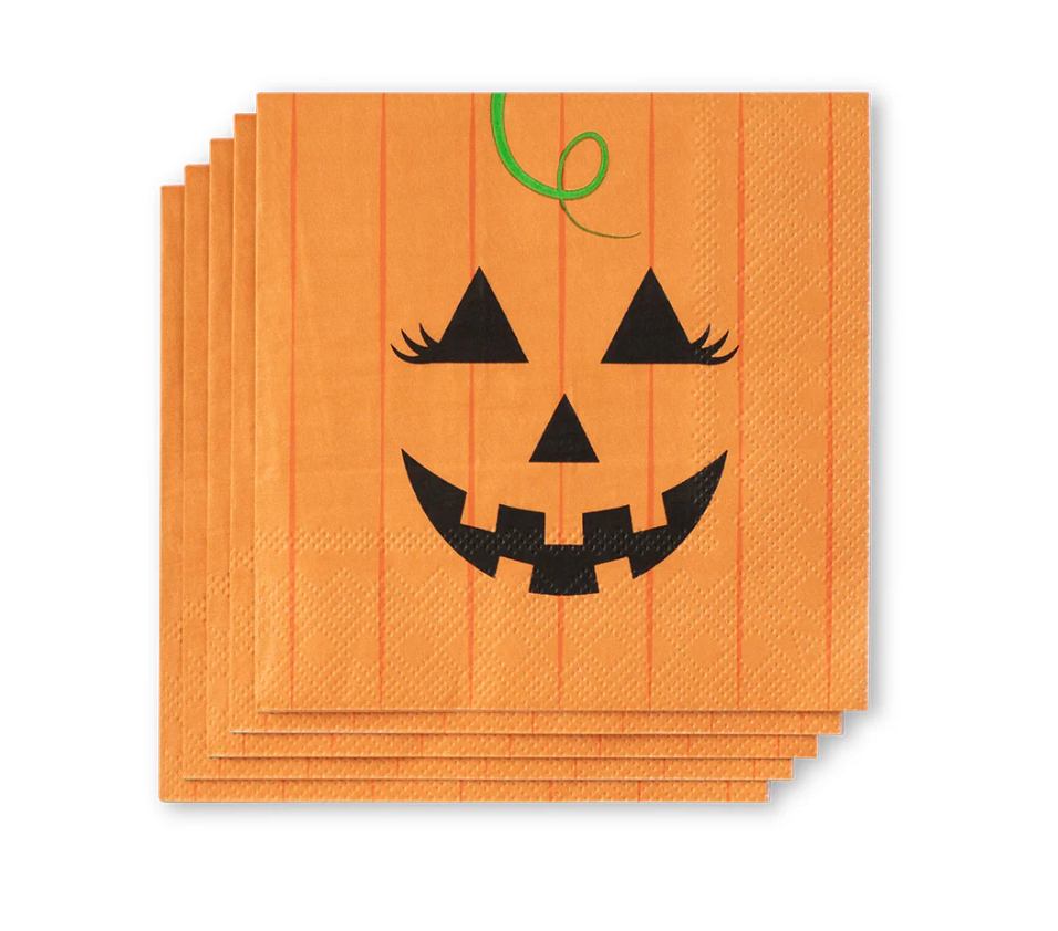 Swig Life Fall and Halloween Collection - Boo Crew Pumpkin Cocktail Napkins