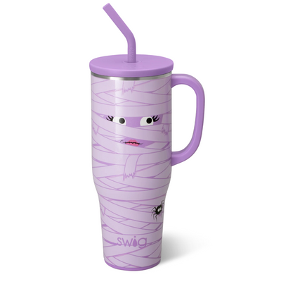 Swig Life Fall and Halloween Collection - Boo Crew Mummy Mega Mug (40oz)