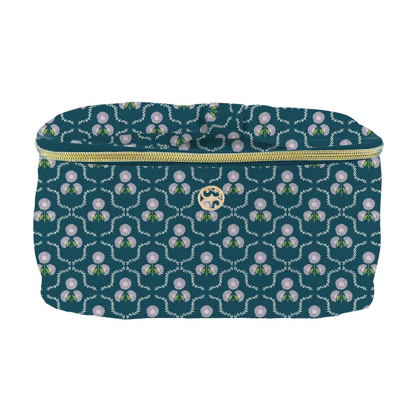 Accessories By Mary Square - Kiss And Make Up Bag - Venice Vines
