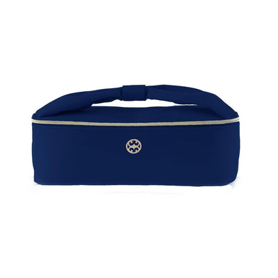 Accessories By Mary Square - Make Me Blush - Navy Floral Foulard