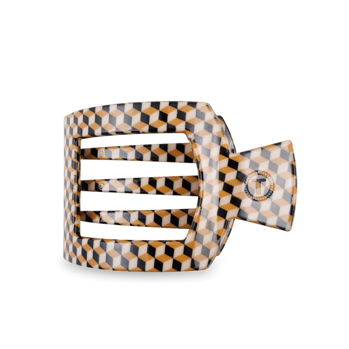 Square Flat Hair Clip Collection By Teleties