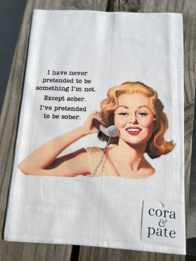 Snark And Sass Dish Towels - Pretend To Be