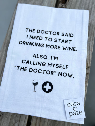 Snark And Sass Dish Towels - The Doctor