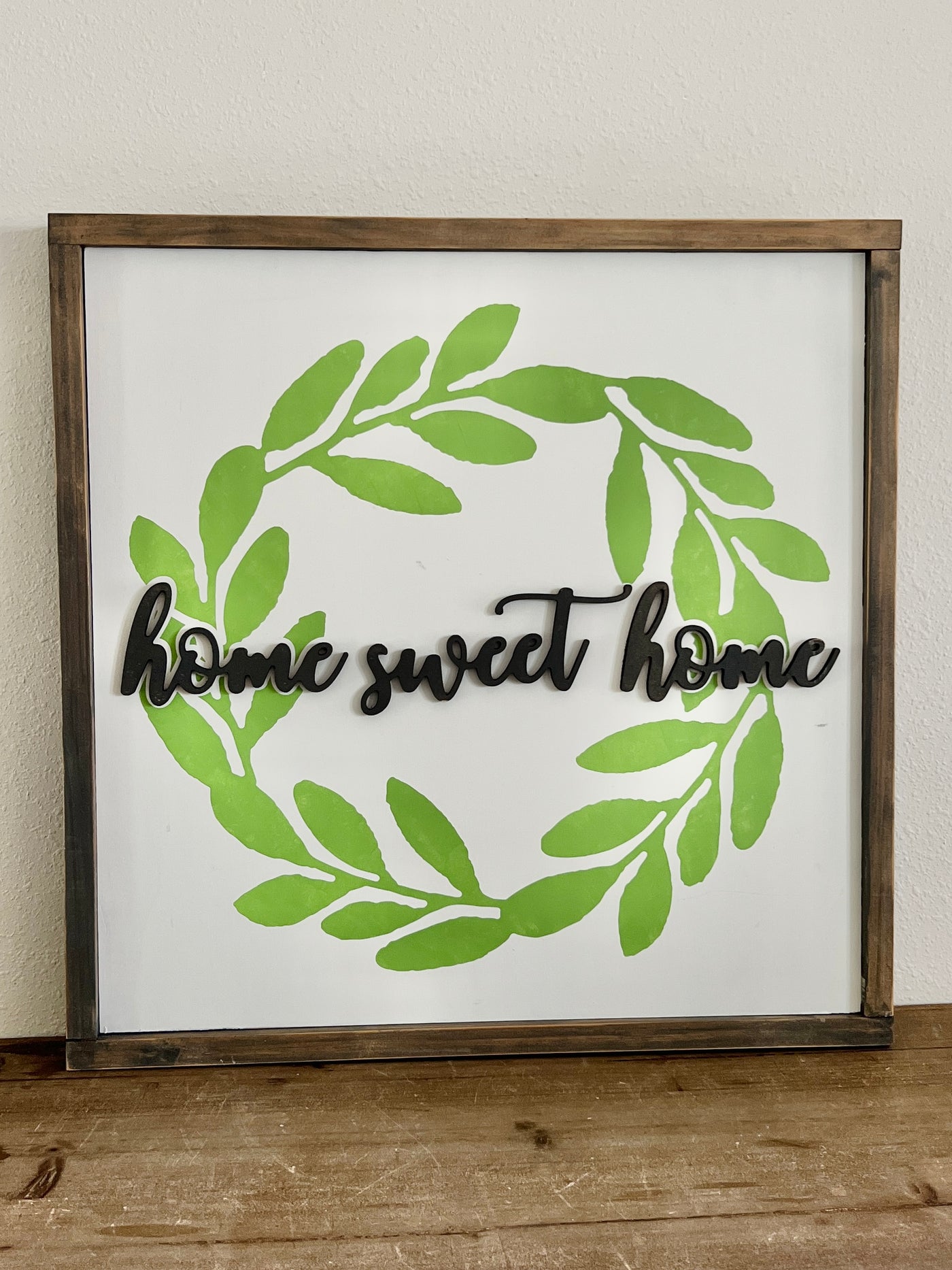 The Painted Knot Home Sweet Home Sign