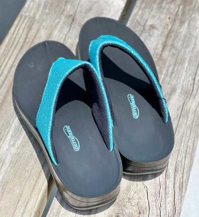 The Aquamarine Sandal by Aerothotics