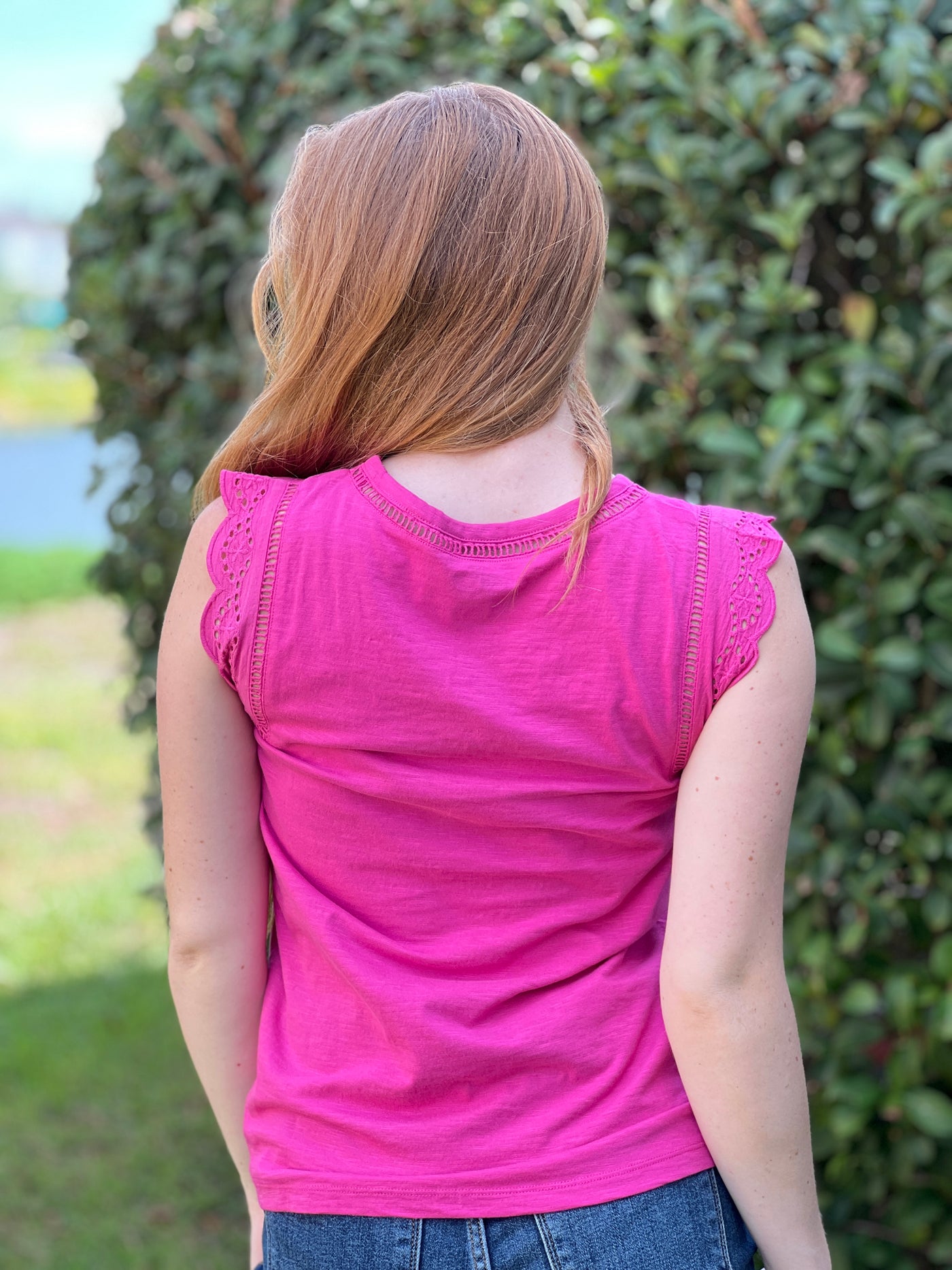 The Ari Tank Top in Rose Violet By Hatley