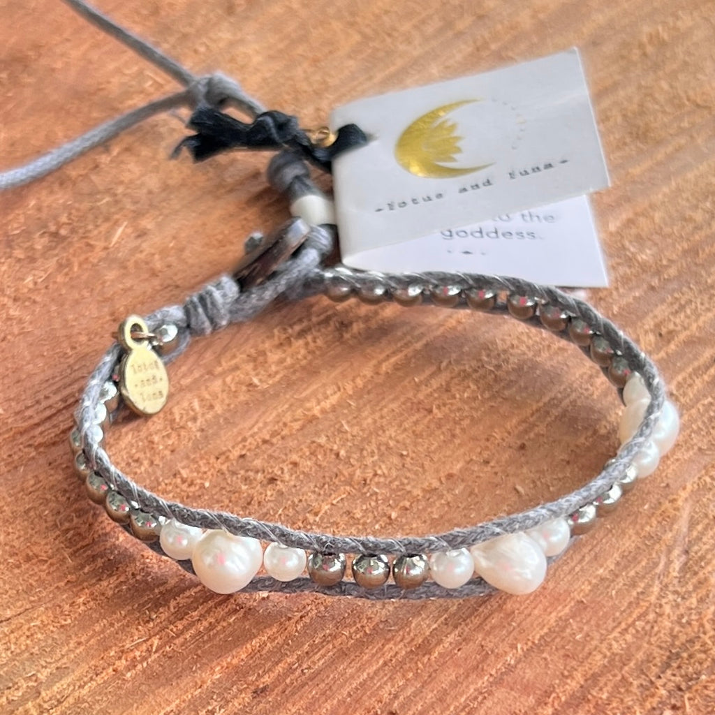 Positive Energy Moon Stone Bracelets by Lotus Luna