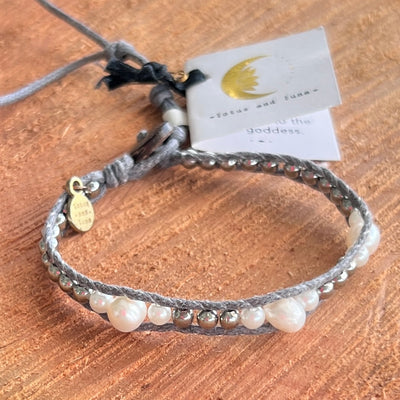 Positive Energy Moon Stone Bracelets by Lotus & Luna