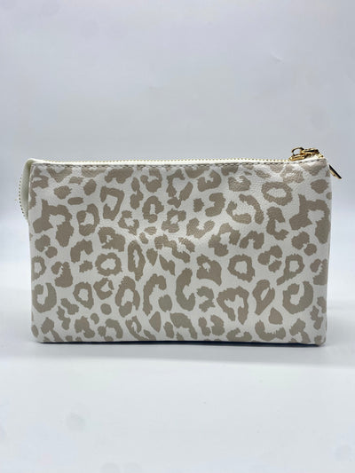 The Riley Bag - Cheetah/Light Grey