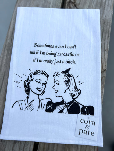 Snark And Sass Dish Towels - Bring Sarcastic
