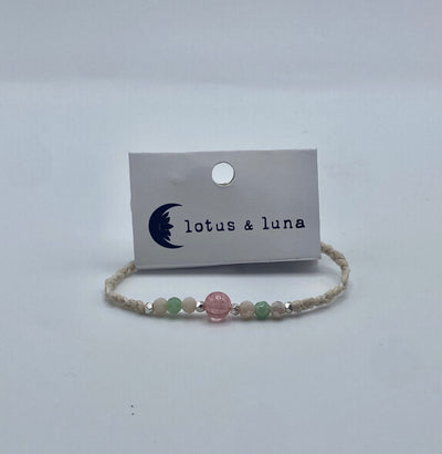 Lotus & Luna - Orbit Braided - Quartz (Off White)