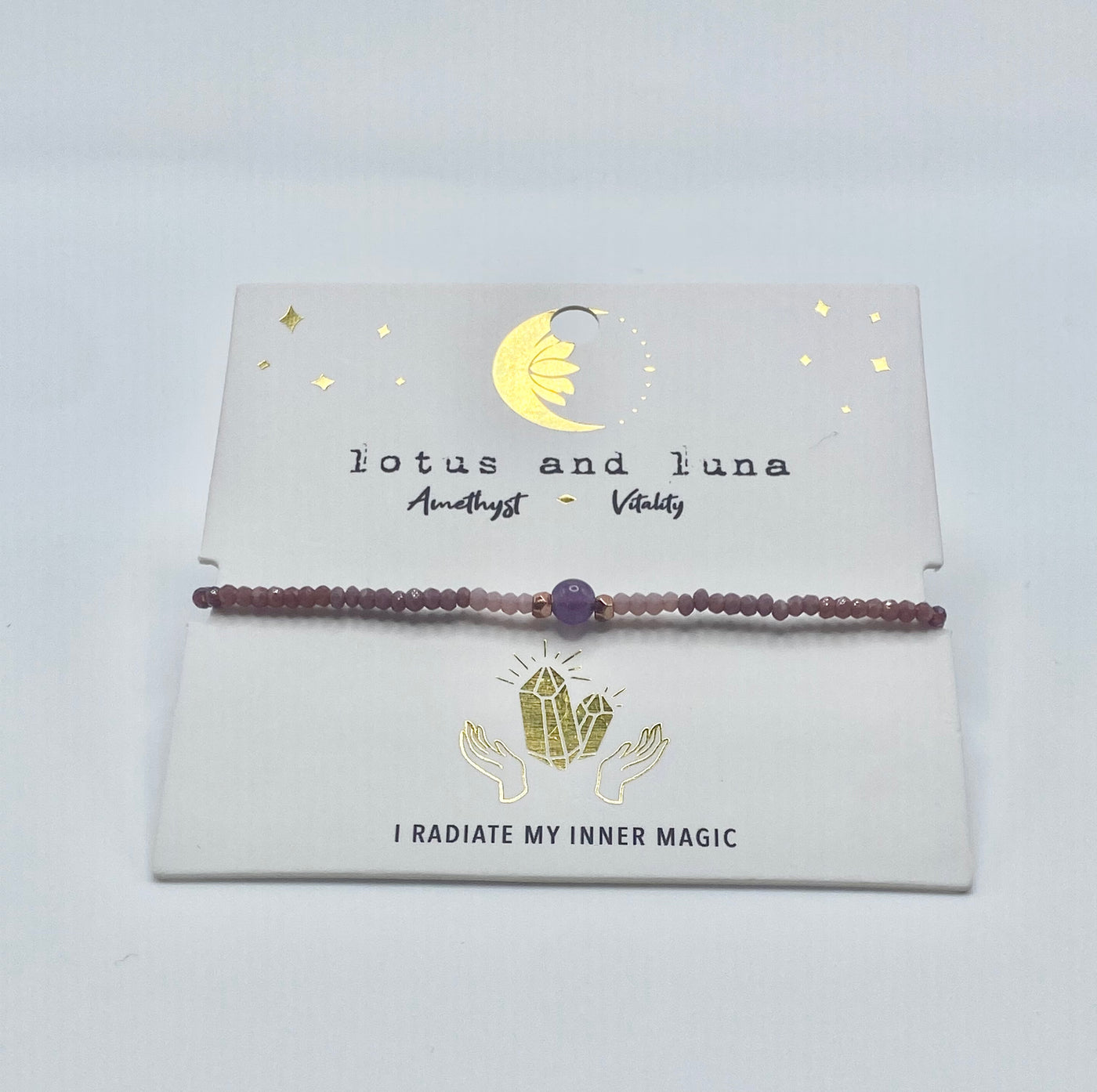 Lotus & Luna - Goddess - Amethyst Braided