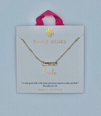 Simple Words Jewelry By Simply Southern