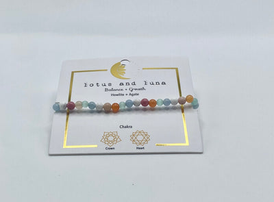 Lotus & Luna - Healing Bracelets 4mm - Balance & Growth