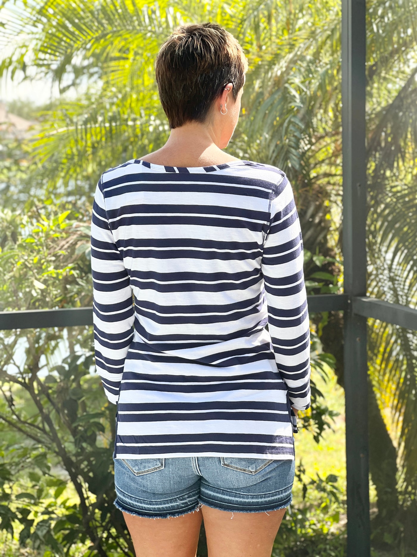 Breton Top in Breaker Stripes By Hatley