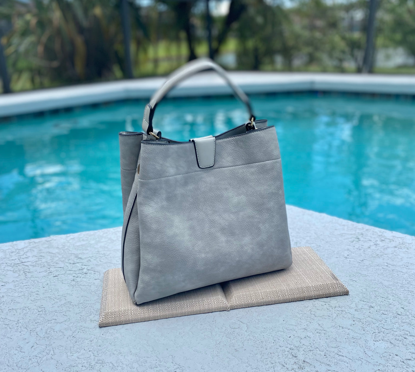The Tati Bag - Light Grey