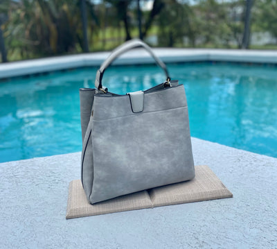 The Tati Bag - Light Grey