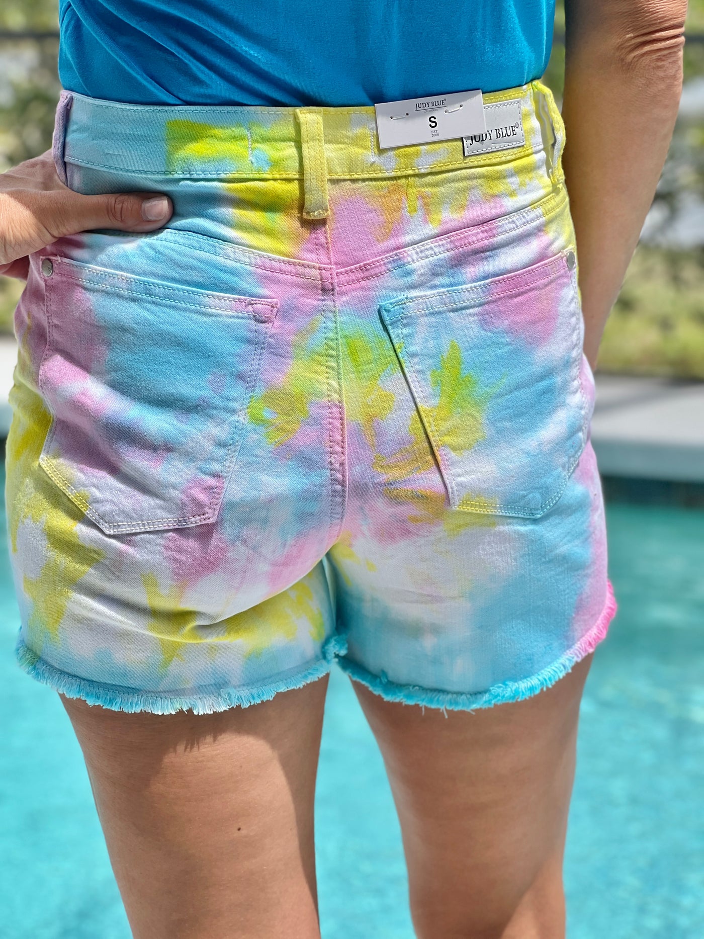 All Tie Dyed Up Shorts By Judy Blue