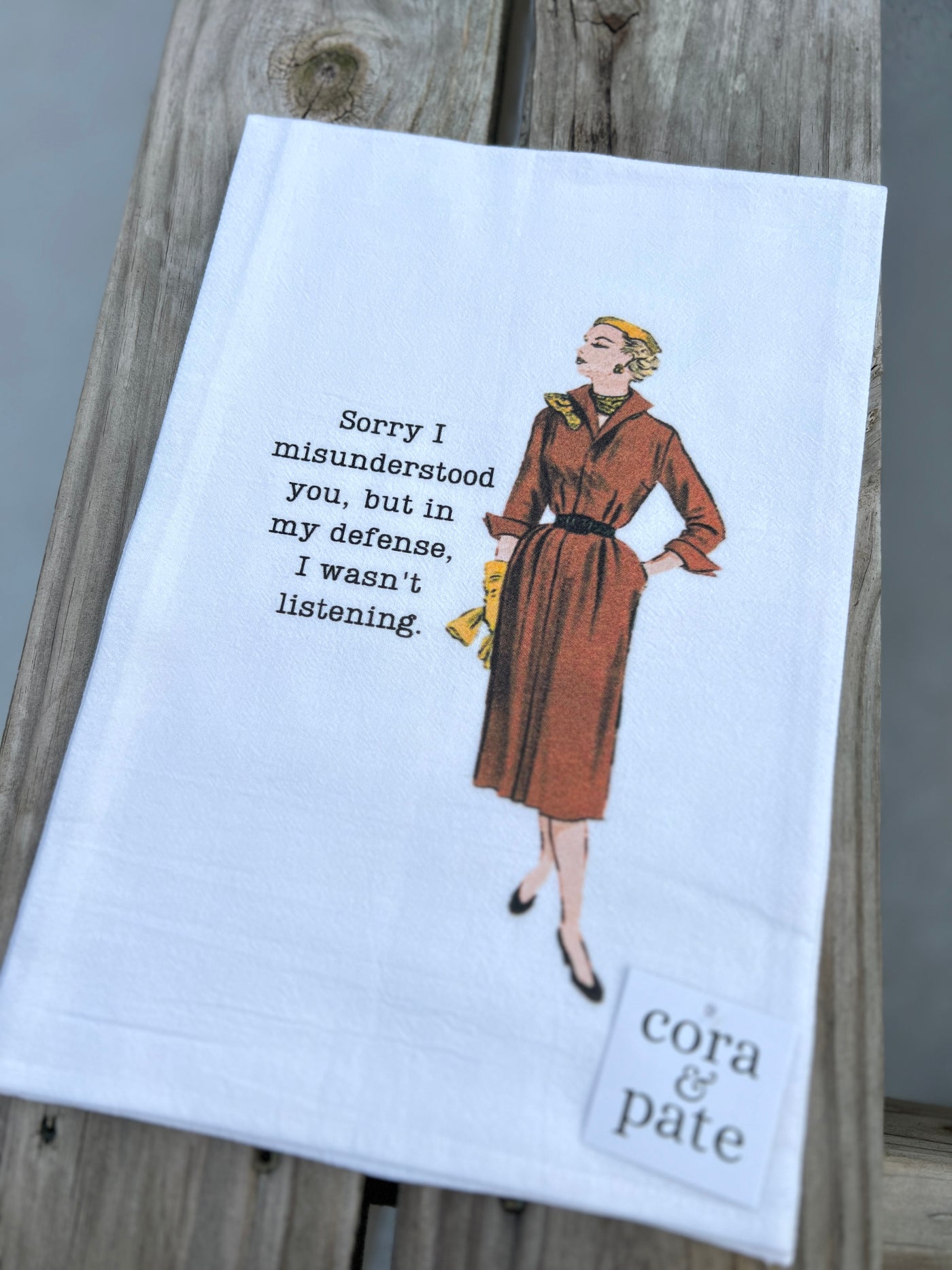 Snark And Sass Dish Towels - Missunderstood