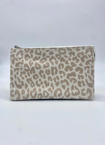 The Riley Bag - Cheetah/ Nude