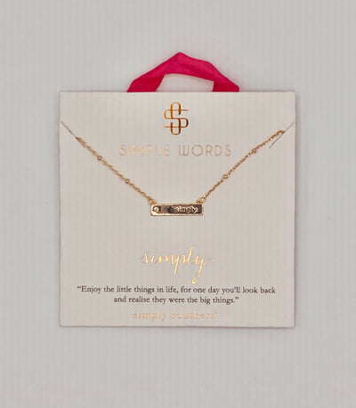 Simple Words Jewelry By Simply Southern