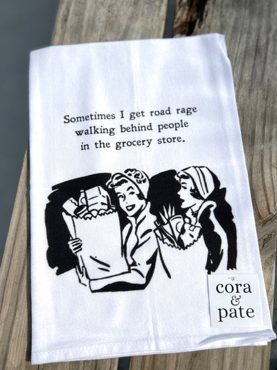 Snark And Sass Dish Towels - Road Rage