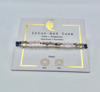 Lotus & Luna - Healing Bracelets 4mm - Love & Happiness