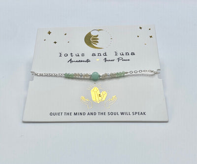 Lotus & Luna - Goddess - Amazonite Silver