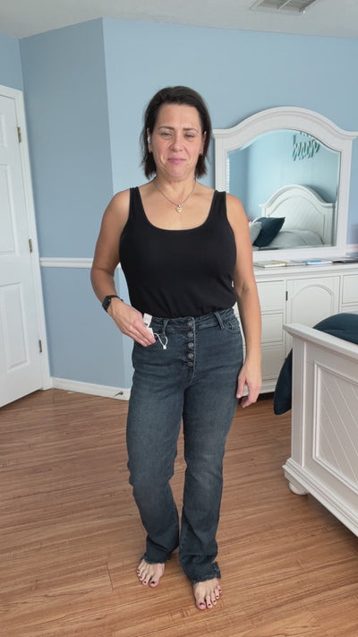 Below The Radar Straight Fit Jeans By Judy Blue