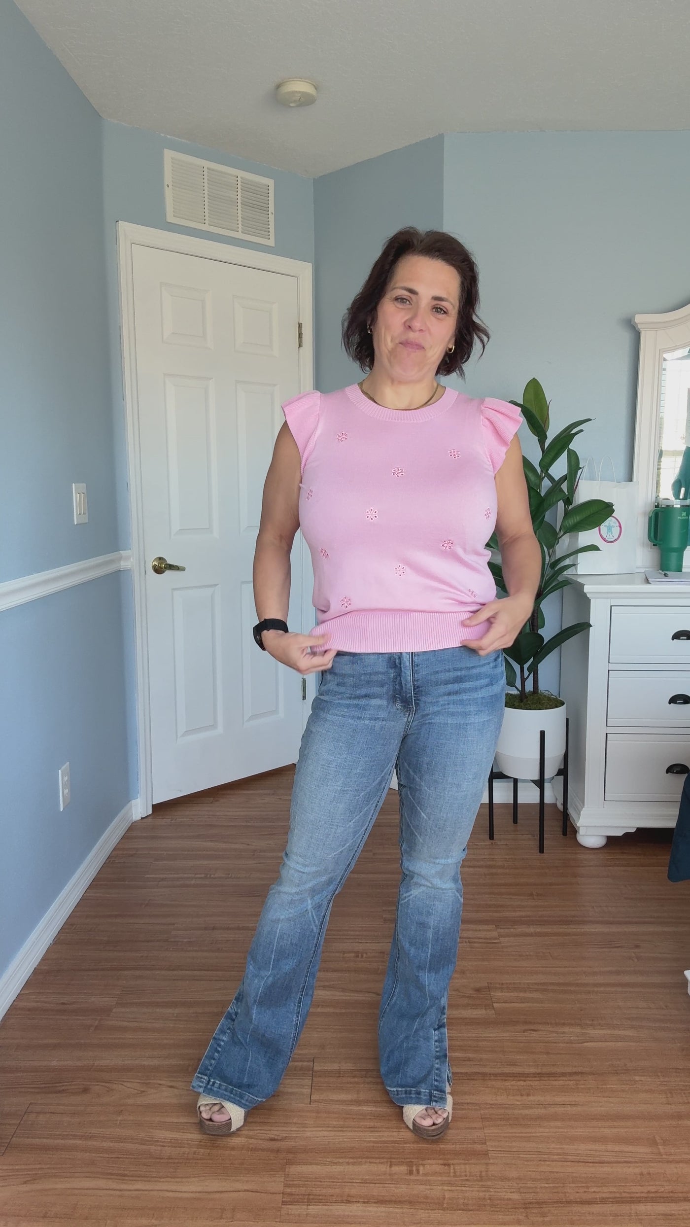 Denim, Diamonds & Drama Bootcut Jeans By Judy Blue