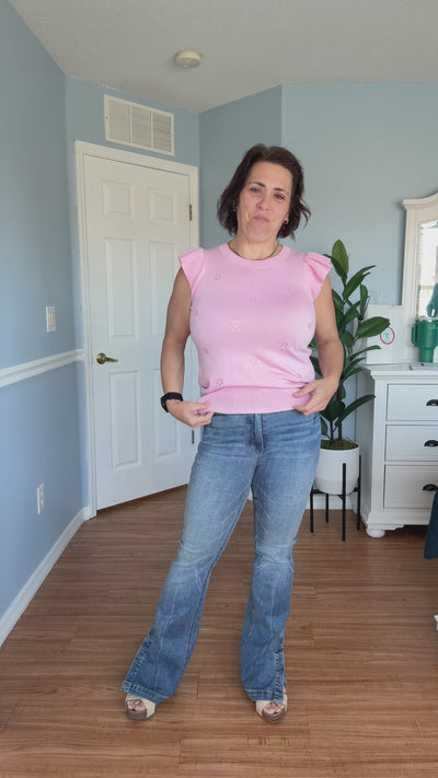 Denim, Diamonds & Drama Bootcut Jeans By Judy Blue