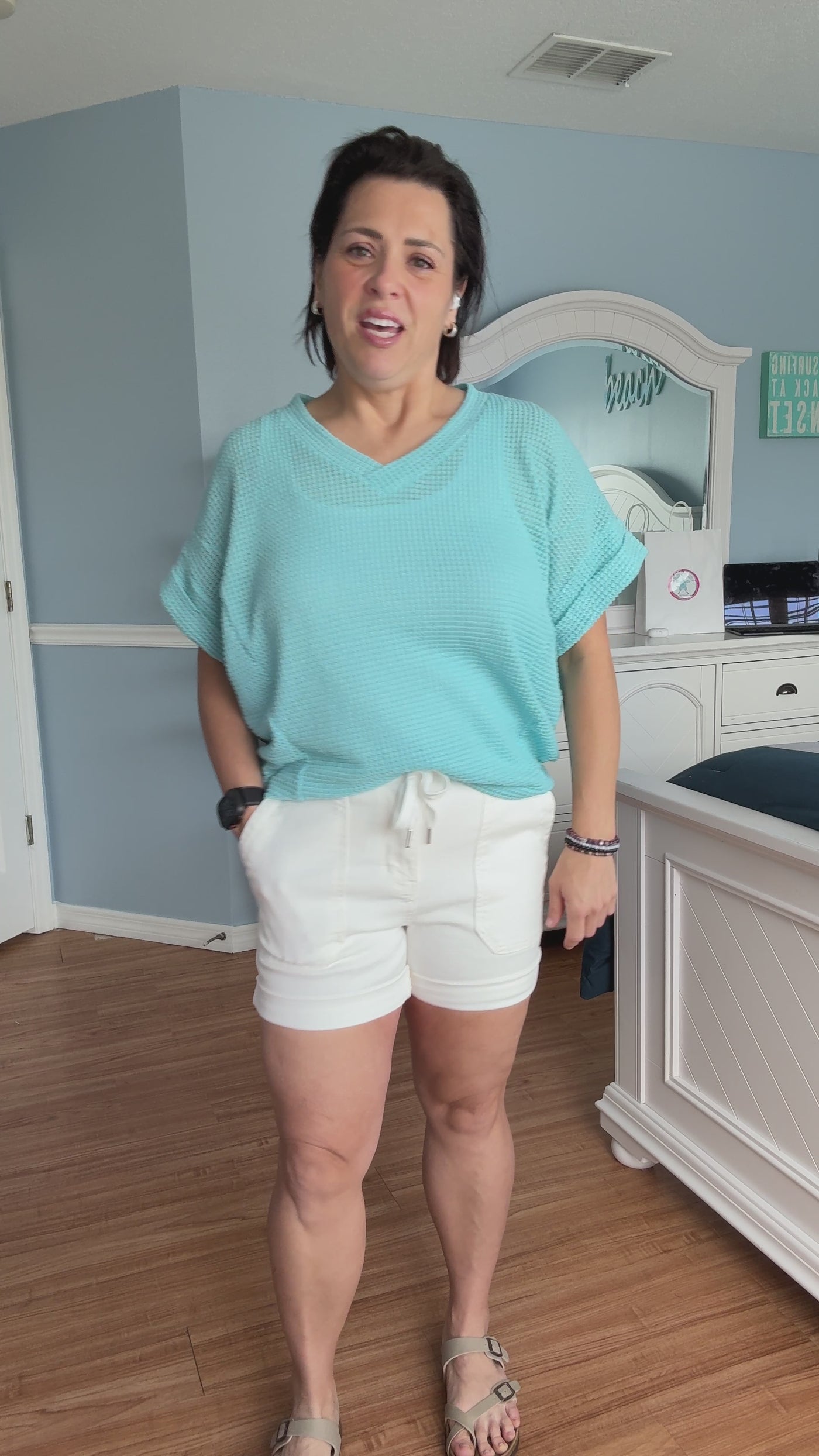 Brighten Up Your Day Jogger Short By Judy Blue