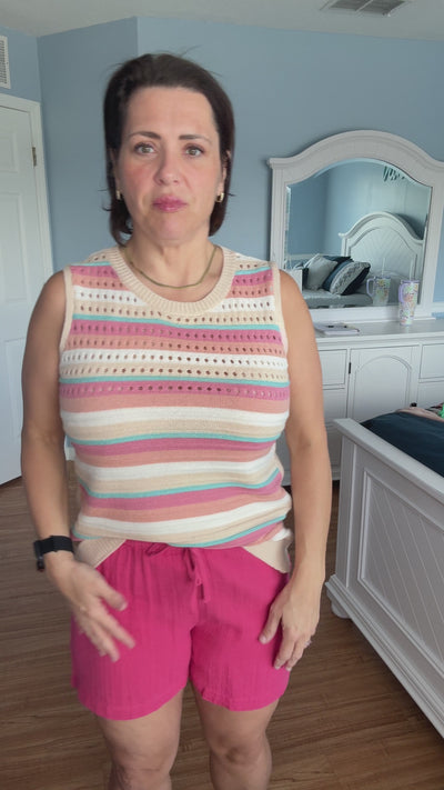Sunset Sweetheart Sweater