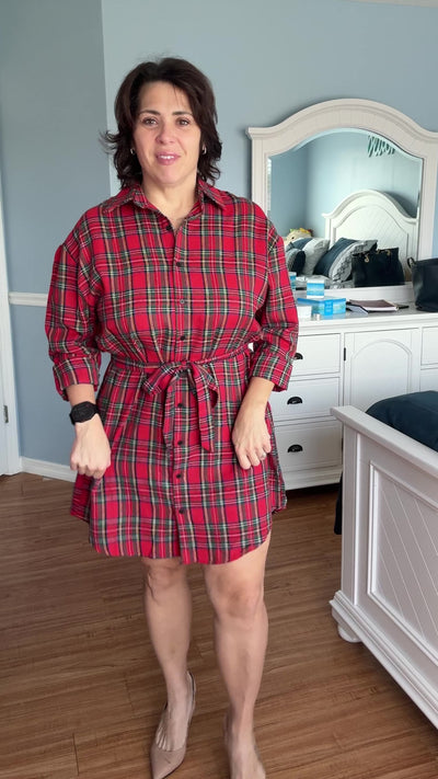 Perfection In Plaid Dress
