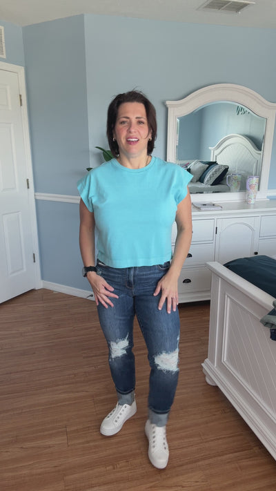 First Date Boyfriend Jeans By Judy Blue