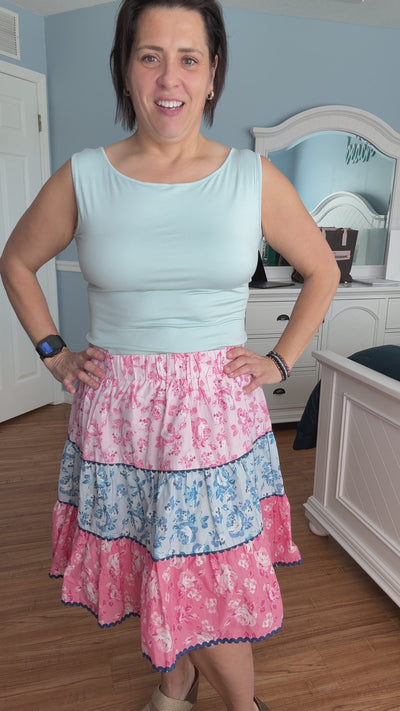 The Garden Party Skirt By Simply Southern