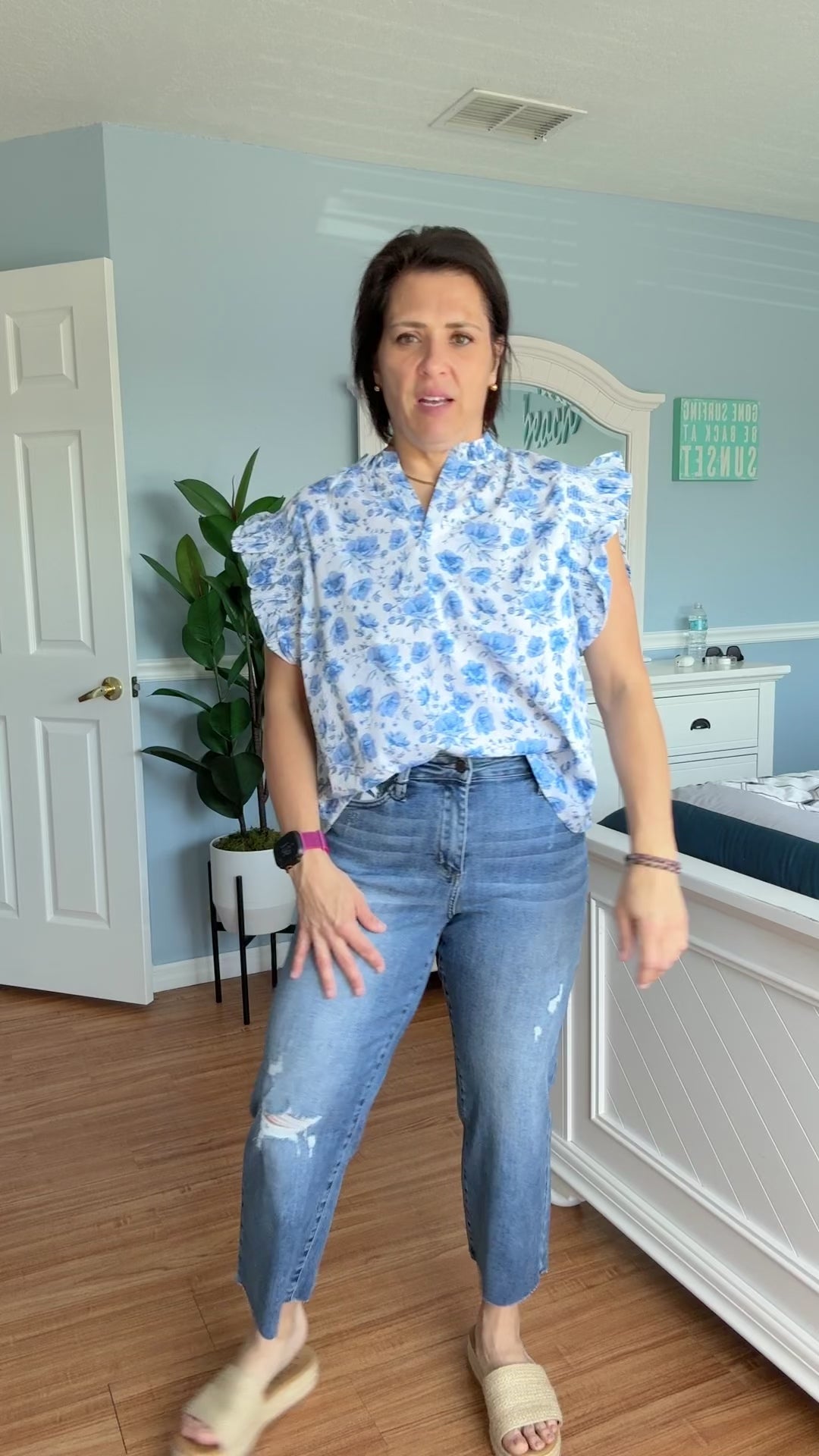 Backyard Barbecue Cropped Jeans By Judy Blue