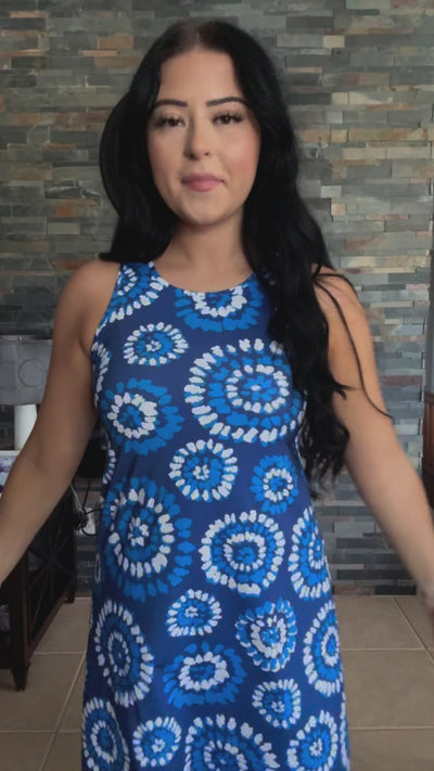 Tank Dress In Painted Pineapple By Capelton Road