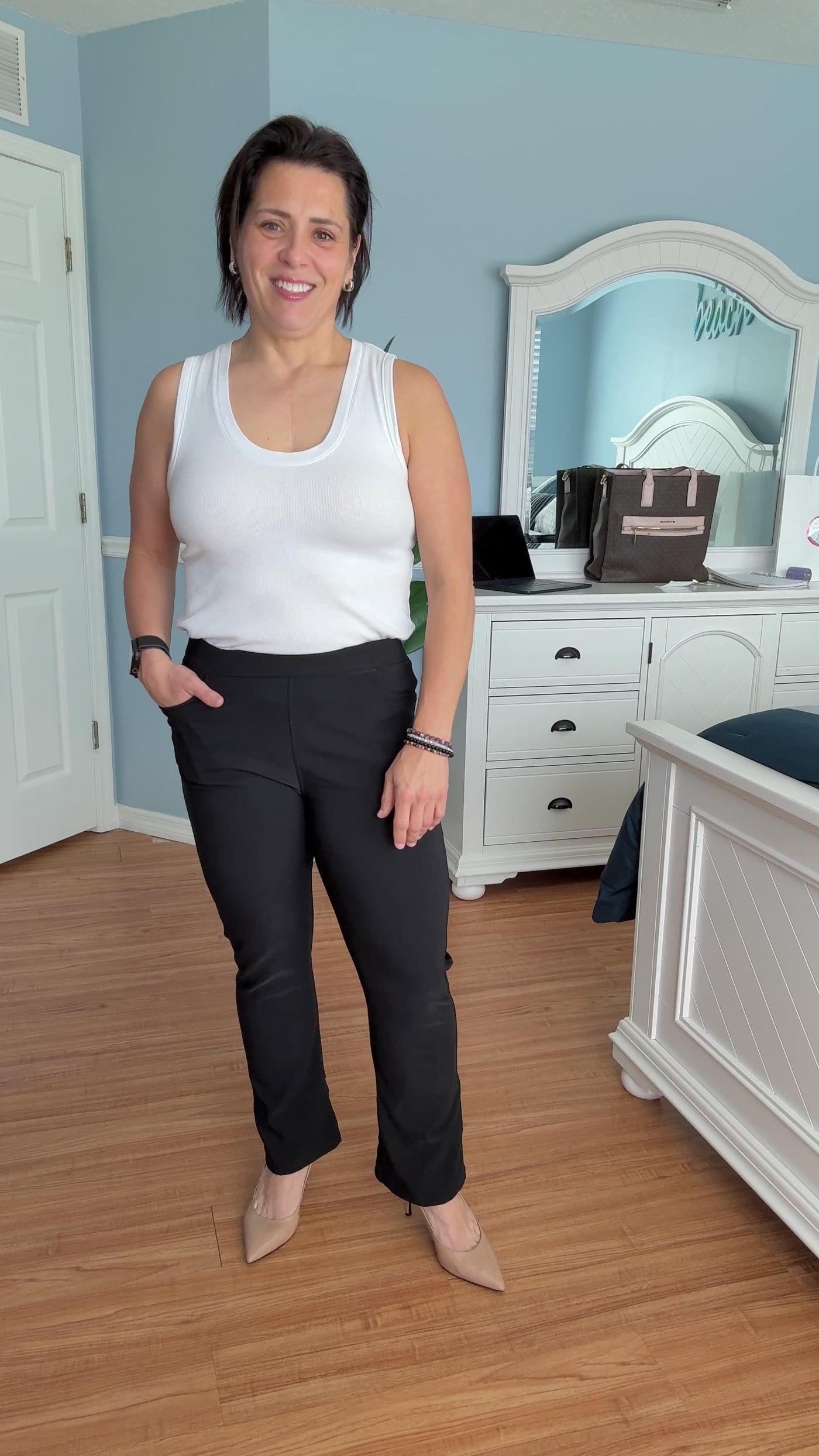 Georgie Bow Back Pant