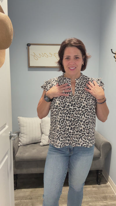 Cheeky Cheetah Top