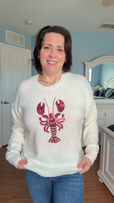 Luxe Lobster Sweater