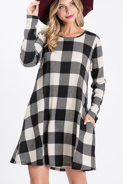 Plaid For The Present Dress