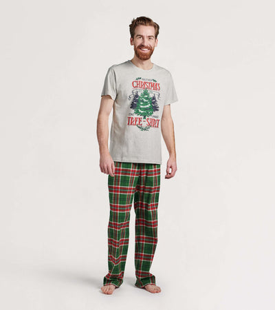 Family Pajama Sets In Country Christmas