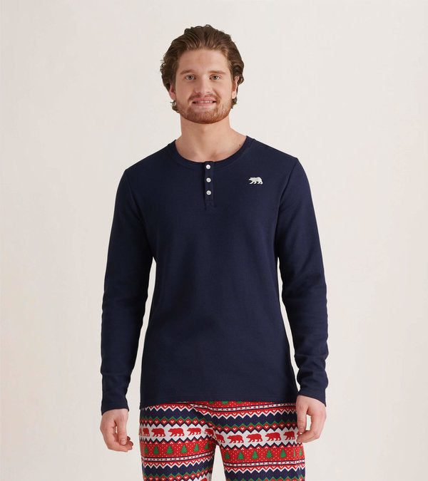 Family Pajama Sets In Fair Isle Bear