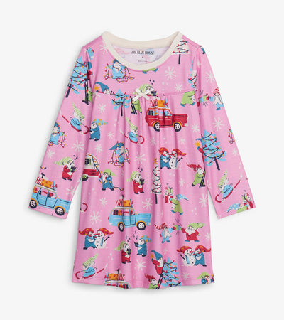 Family Pajama Sets In Gnome For The Holiday