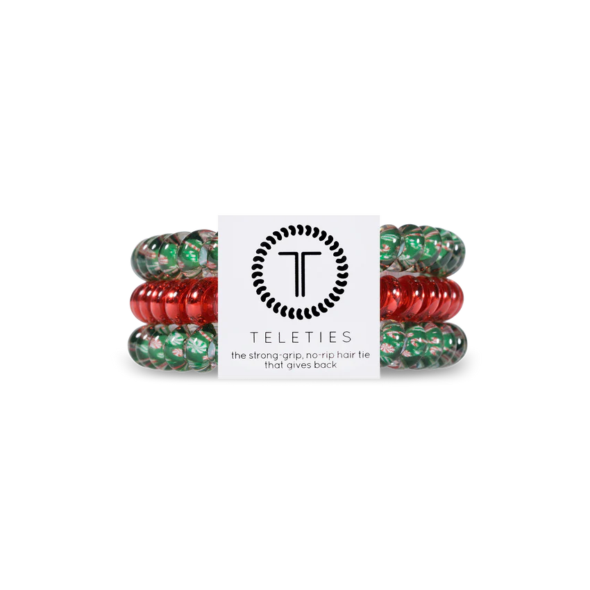 Holiday Teleties - Candy Cane Kisses Small