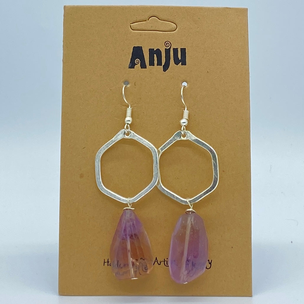 Silver Plated Earrings by Anju