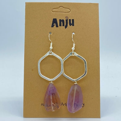 Silver Plated Earrings by Anju