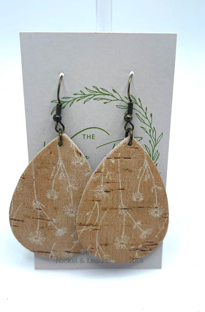 The Wooden Fence Earrings Floral Collection