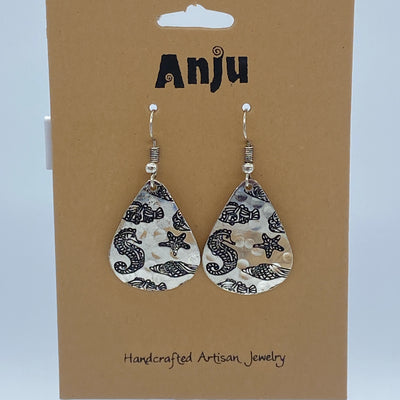 Silver Plated Earrings by Anju